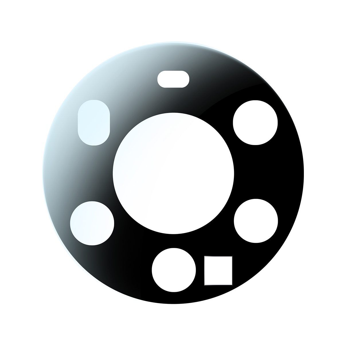 Baseus Huawei Mate 40 Pro+ kamerafilm 0,3 mm (2 stk.) gennemsigtig + rengøringssæt (SGQK000602)