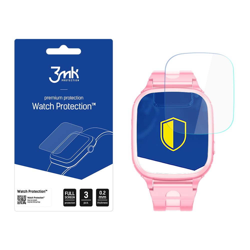 3mk Watch Protection ARC Smartwatch Screen Protector til Forever GPS WIFI Kids Watch Me 2 KW-310