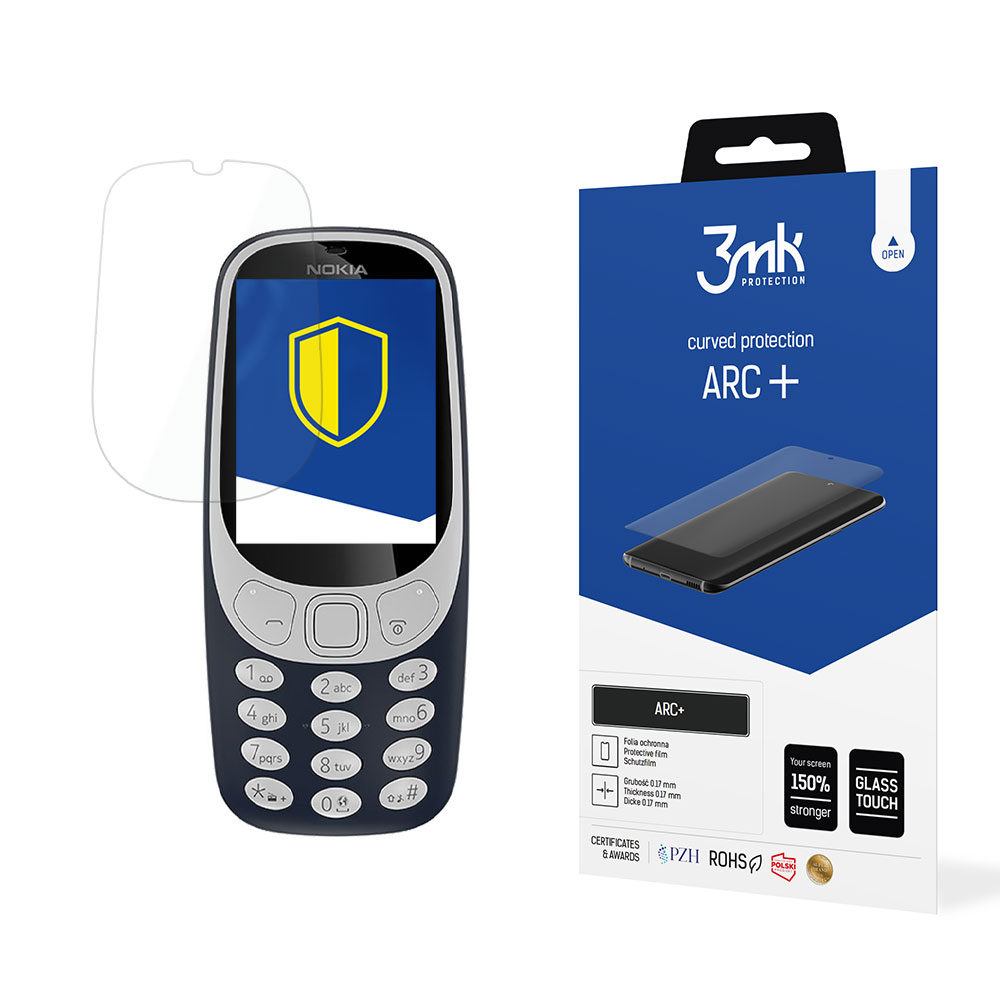 3mk ARC+ beskyttelsesfilm til Nokia 3310 2017