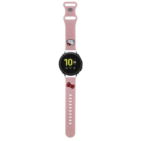 Hello Kitty Kitty hovedrem i silikone universal 22mm - pink