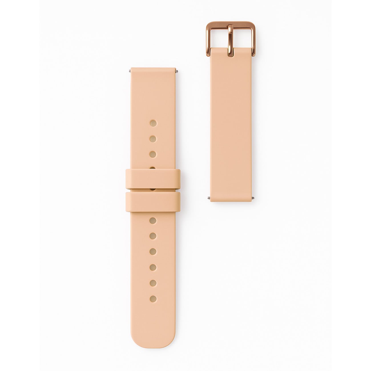 Silikonerem til Huawei Watch GT2 / GT3 42mm - Beige