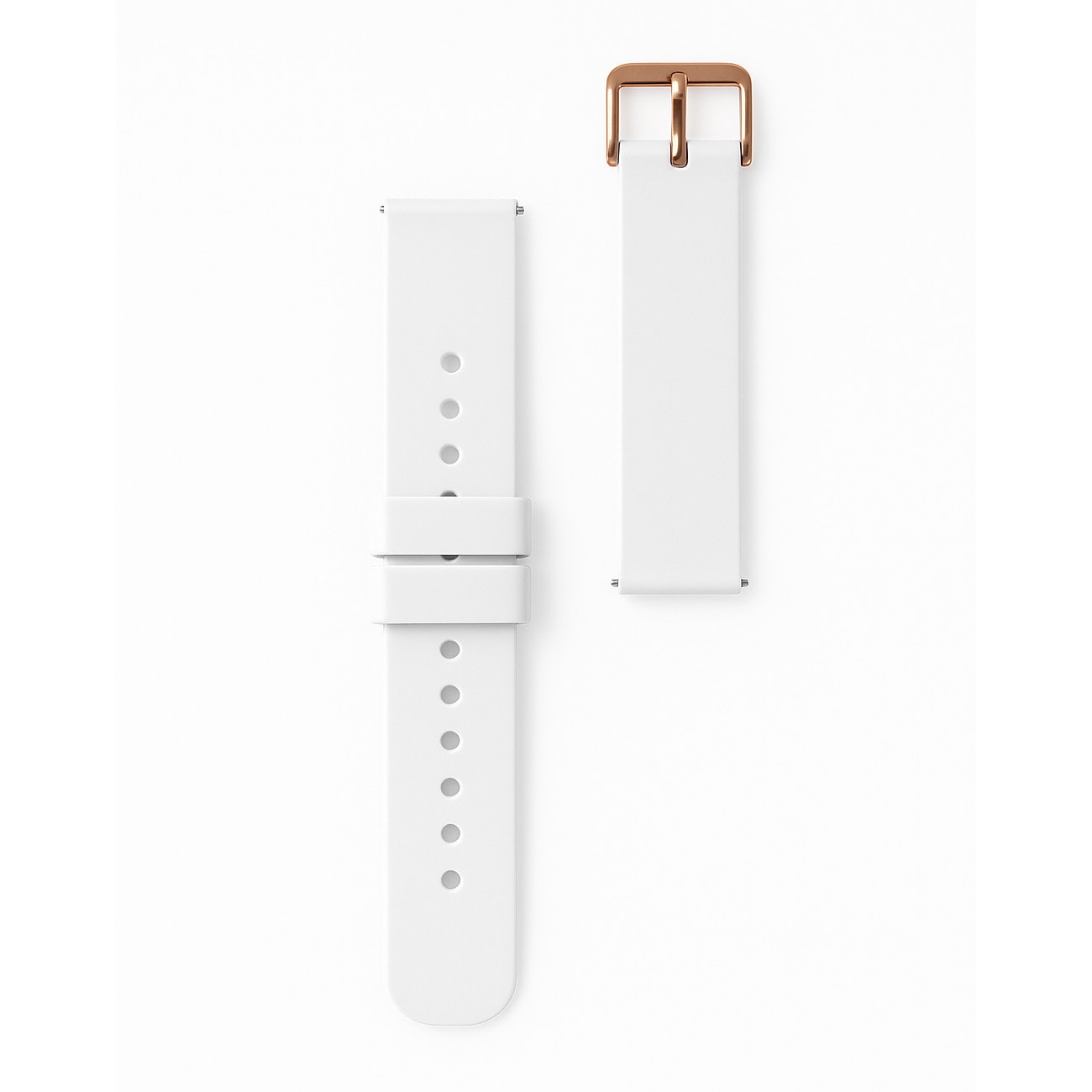 Silikonerem til Huawei Watch GT2 / GT3 42mm - Hvid