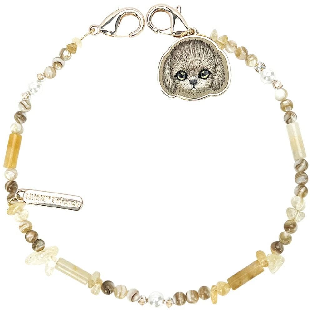 Nimmy magnetisk håndrem til taske - brun