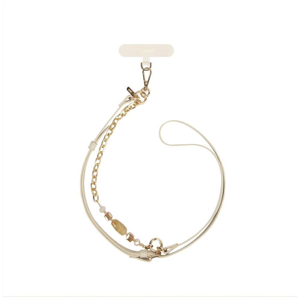 Uniq Coehl Caryne 2-i-1 mobilsnor - cremefarvet