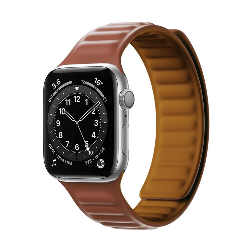 Magnetarmbånd Magnetarmbånd til Apple-ur 42 / 44 mm - Brun