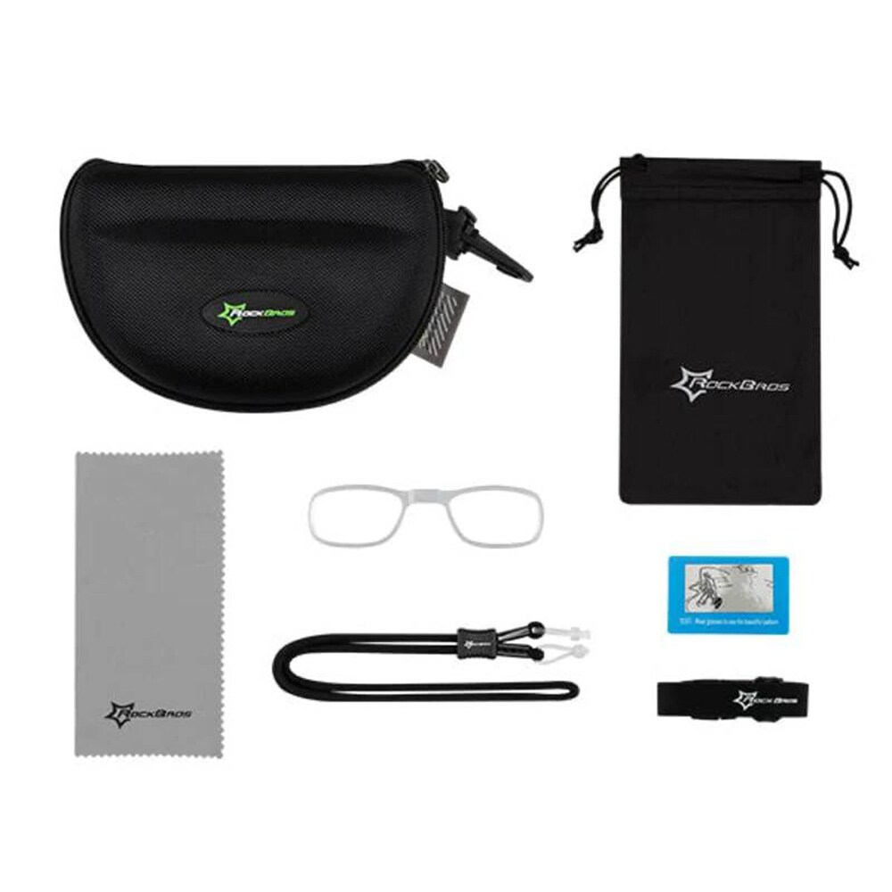 Rockbros 10141 fotokromisk UV400 cykelbrille - rød