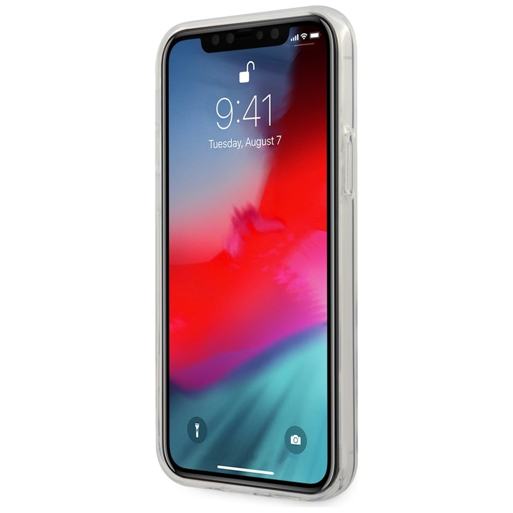 Guess GUHCP12SPCUJULLB iPhone 12 mini 5,4" blå/lyseblå hardcase Jeans Collection