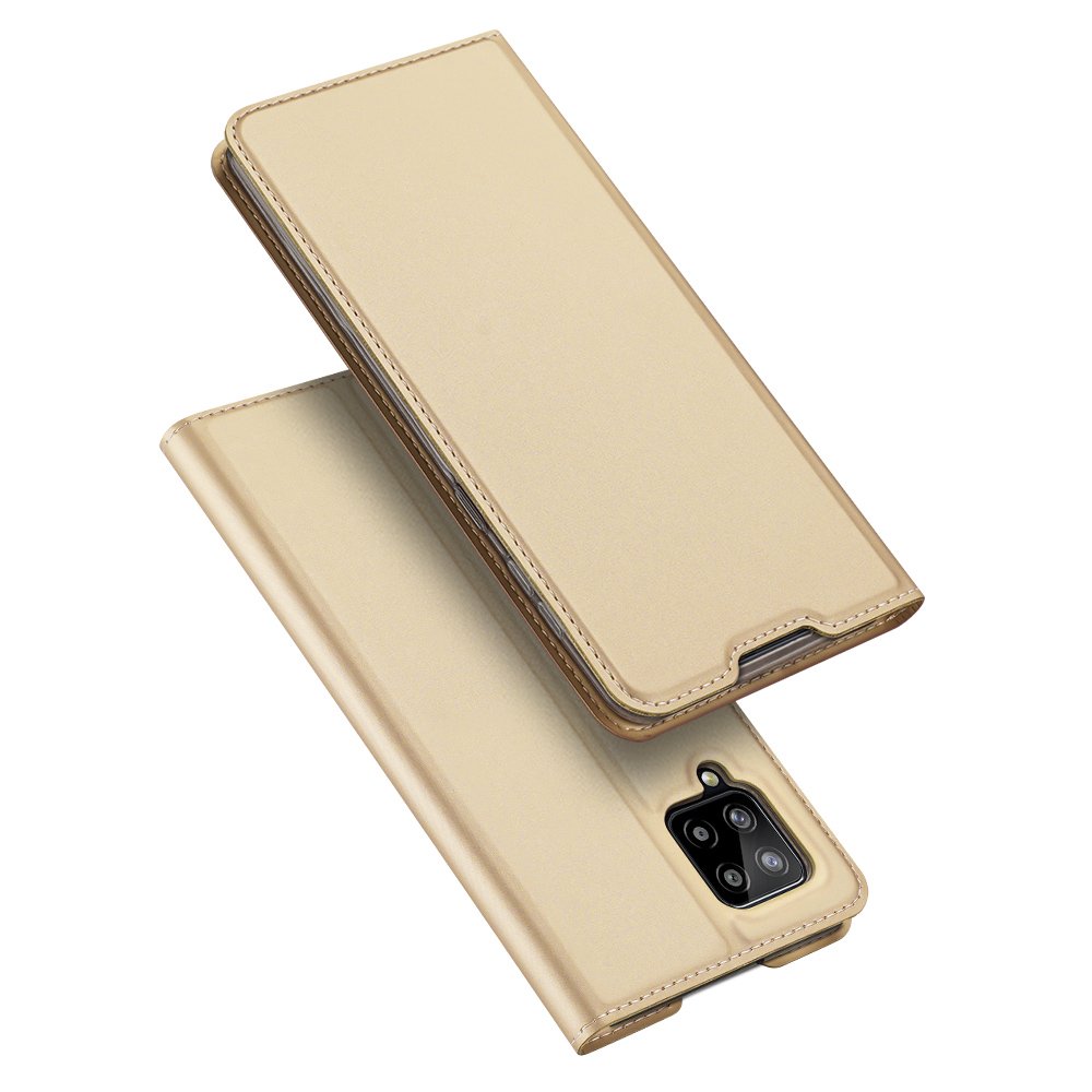 DUX DUCIS Skin Pro Bookcase-etui til Samsung Galaxy A42 5G golden