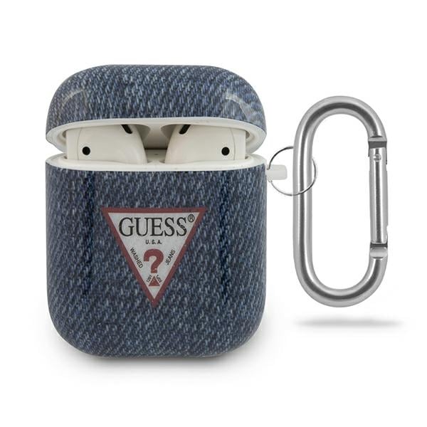 Guess GUACA2TPUJULDB AirPods cover navy/mørkeblå Jeans Collection