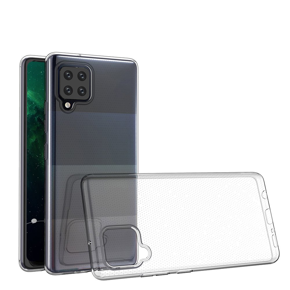 Ultraklart 0,5 mm etui Gel TPU Cover til Samsung Galaxy A12 / Galaxy M12 transparent