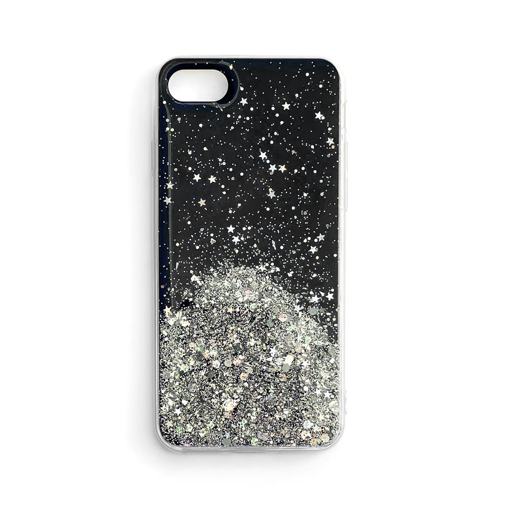 Wozinsky Star Glitter Shining Cover til Samsung Galaxy S21+ 5G (S21 Plus 5G) sort