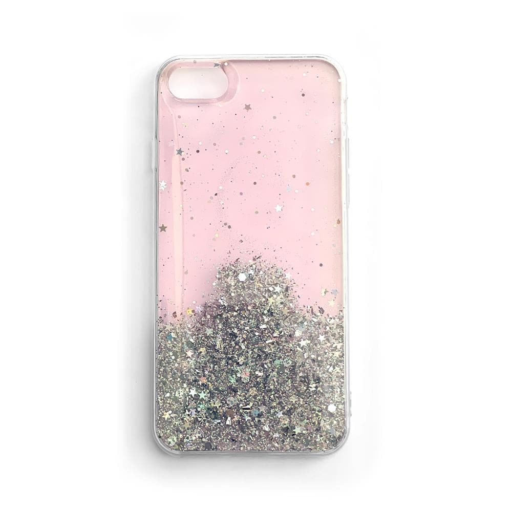 Wozinsky Star Glitter Shining Cover til Samsung Galaxy S21+ 5G (S21 Plus 5G) pink