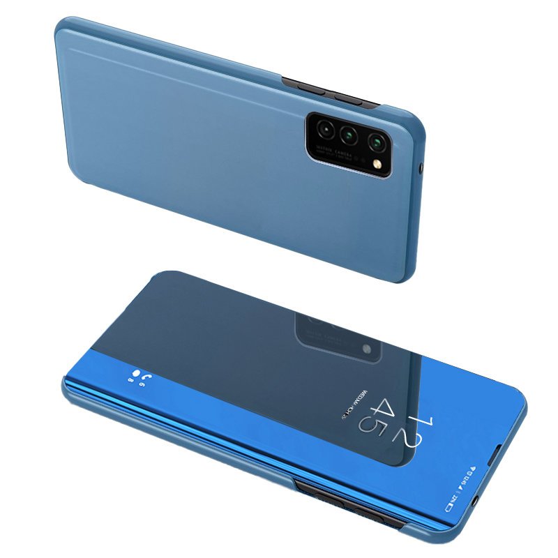 Clear View Case cover til Samsung Galaxy A72 4G blå