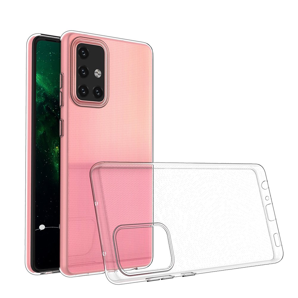 Ultraklart 0,5 mm etui Gel TPU Cover til Samsung Galaxy A72 4G transparent