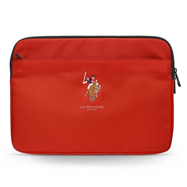 US Polo Assn. Cover til en 13" laptop - rød