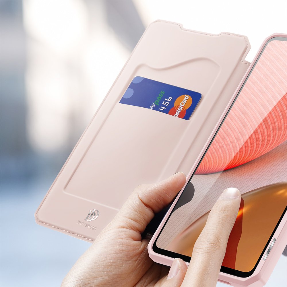 DUX DUCIS Skin X Bookcase-etui til Samsung Galaxy A72 4G pink