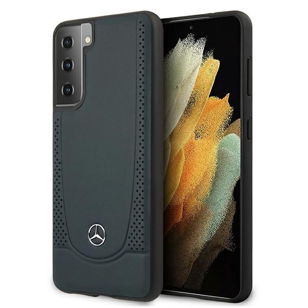 Mercedes Urban Line-etui til Samsung Galaxy S21+ - Marineblå