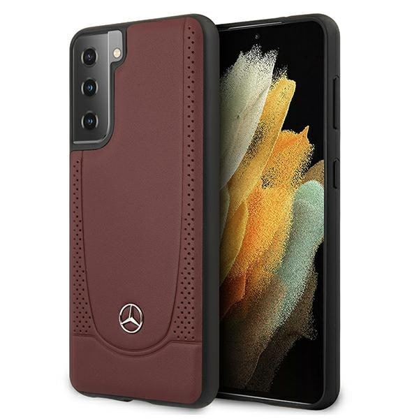 Mercedes Urban Line-etui til Samsung Galaxy S21+ - Rød