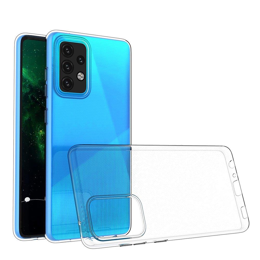 Ultraklart 0,5 mm etui Gel TPU Cover til Motorola Moto E7 transparent