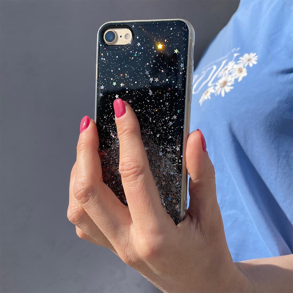 Wozinsky Star Glitter Shining Cover til Samsung Galaxy A72 4G green