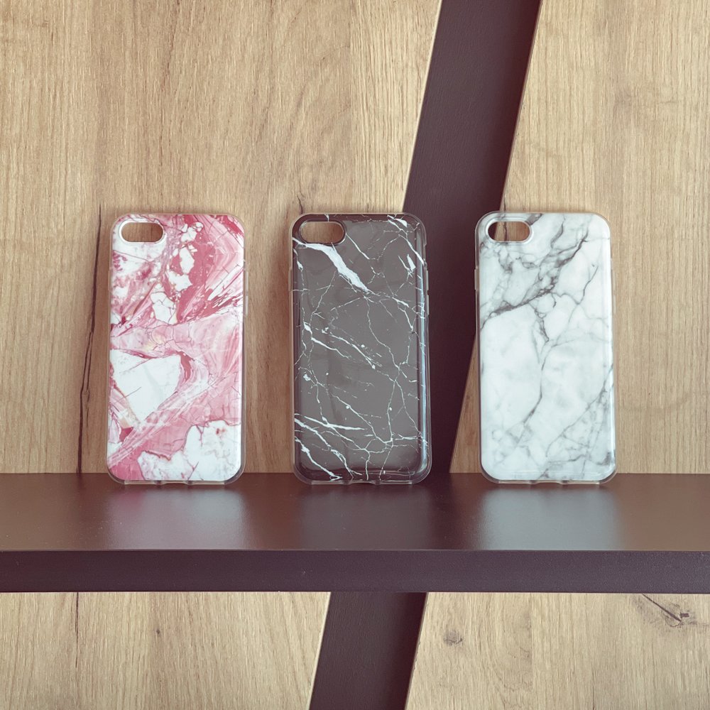 Wozinsky Marmor TPU cover til Samsung Galaxy A02s EU pink