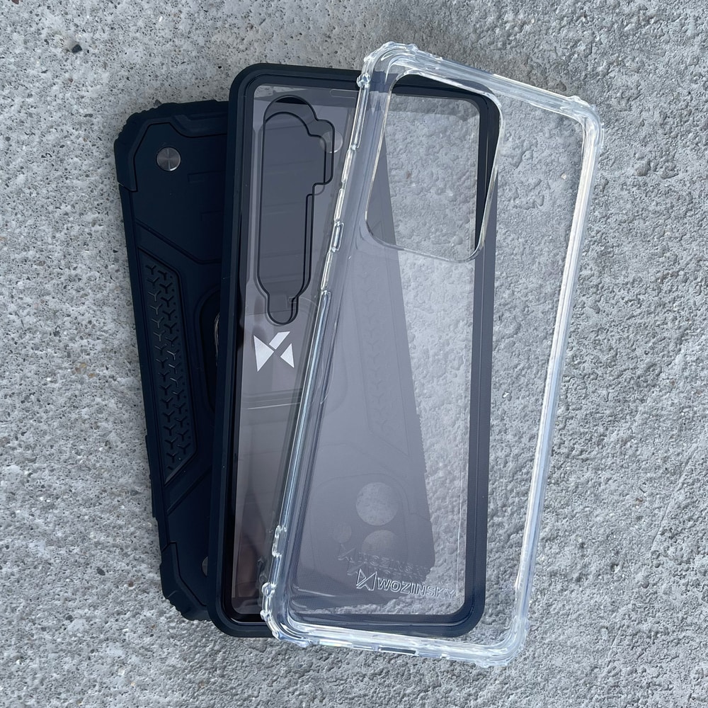 Wozinsky Anti Shock holdbart etui med militær beskyttelse til Samsung Galaxy A72 4G transparent