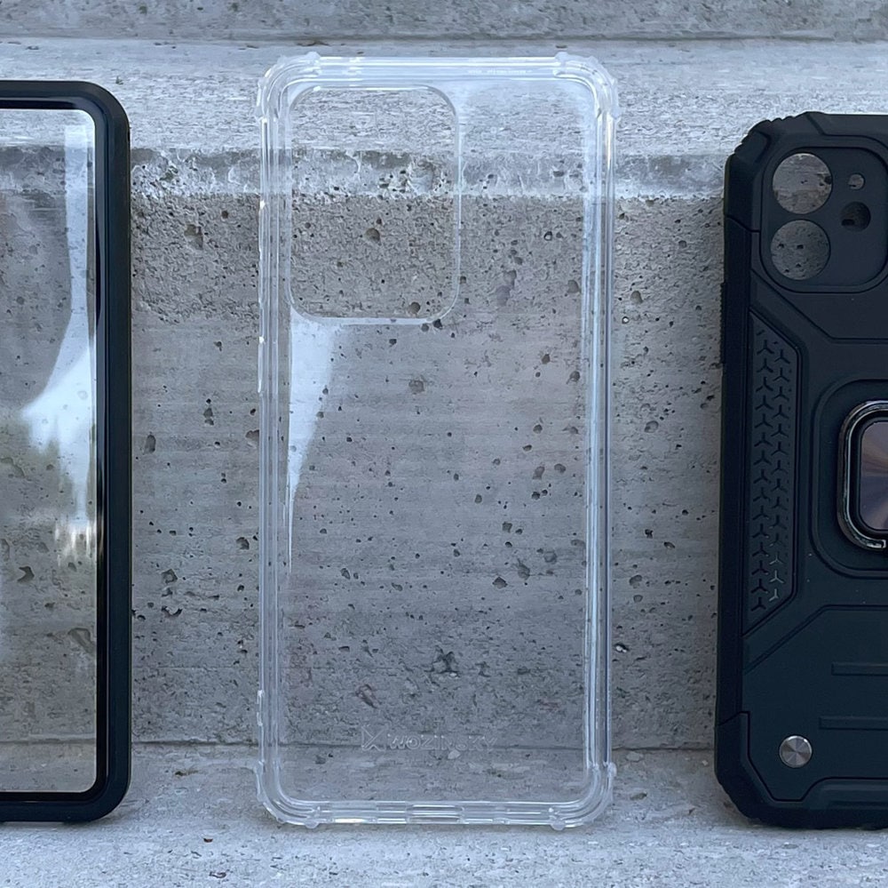 Wozinsky Anti Shock holdbart etui med militær beskyttelse til Samsung Galaxy A72 4G transparent