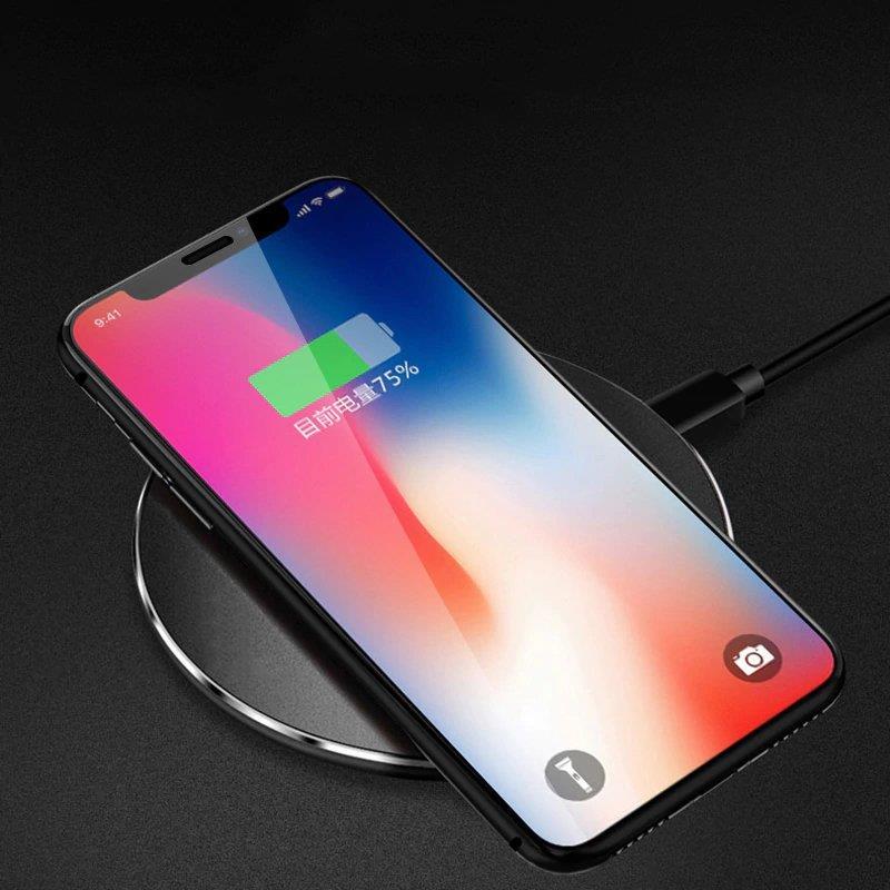 Wozinsky Full Magnetic Case Full Body Cover with Glass for Samsung Galaxy A72 4G Black-Transparent