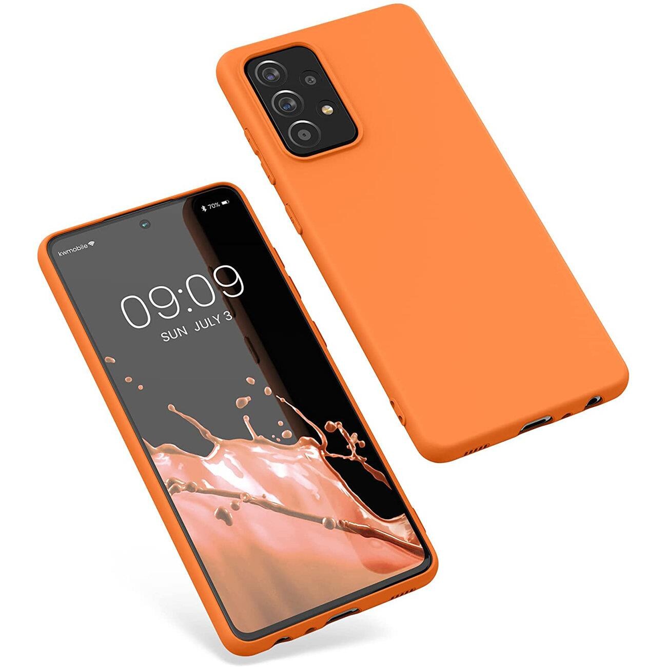Silikoneetui Blødt, fleksibelt gummicover til Samsung Galaxy A22 4G pink