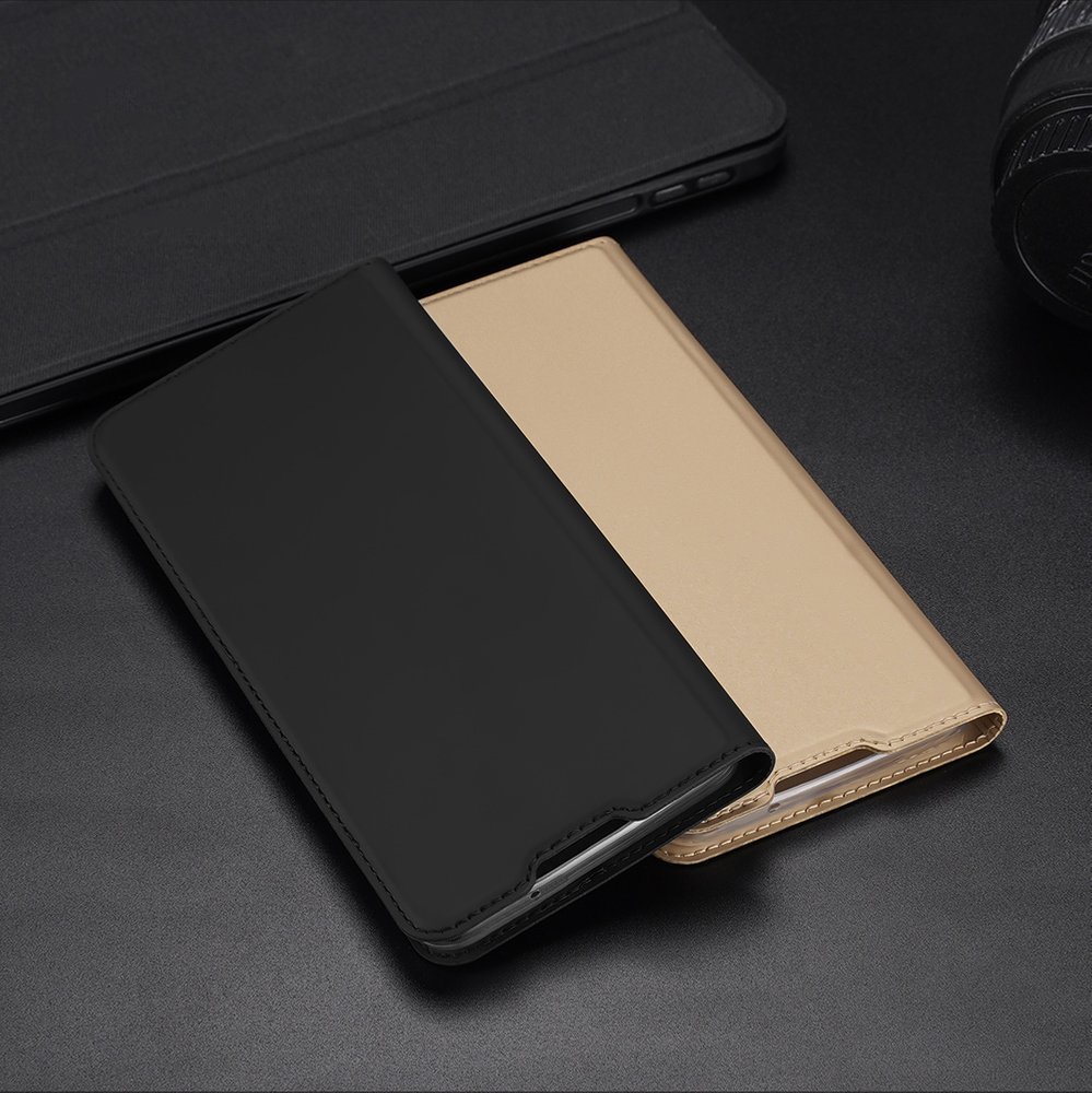 Dux Ducis Skin Pro Bookcase-etui til Samsung Galaxy A03s gylden