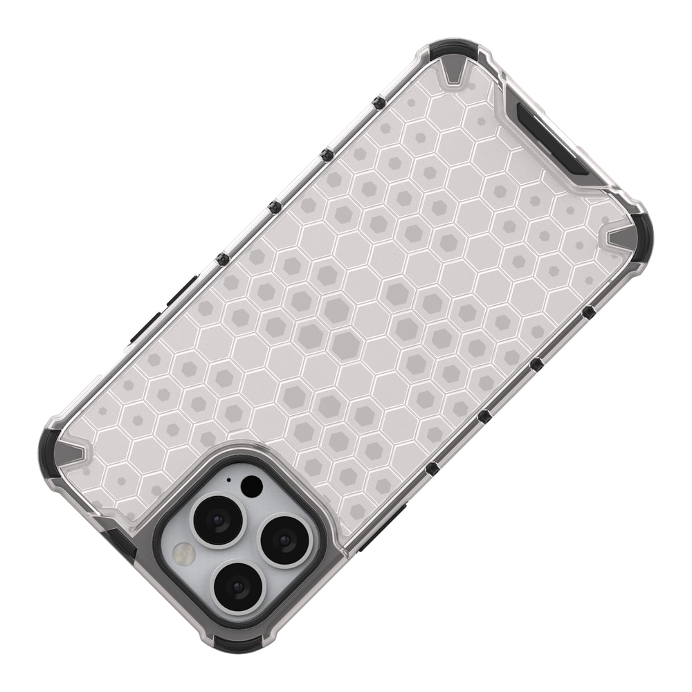 Honeycomb Case panser cover med TPU Bumper til iPhone 13 Pro Max blå