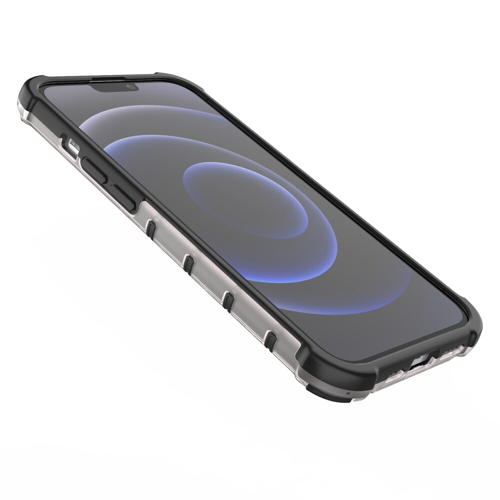 Honeycomb Case panser cover med TPU Bumper til iPhone 13 Pro grøn