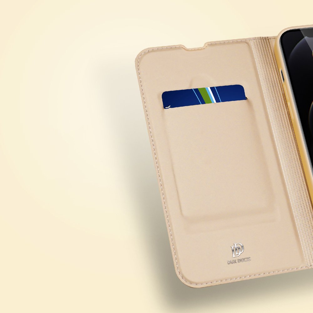 Dux Ducis Skin Pro-etui af bogreoltypen til iPhone 13 Pro blå