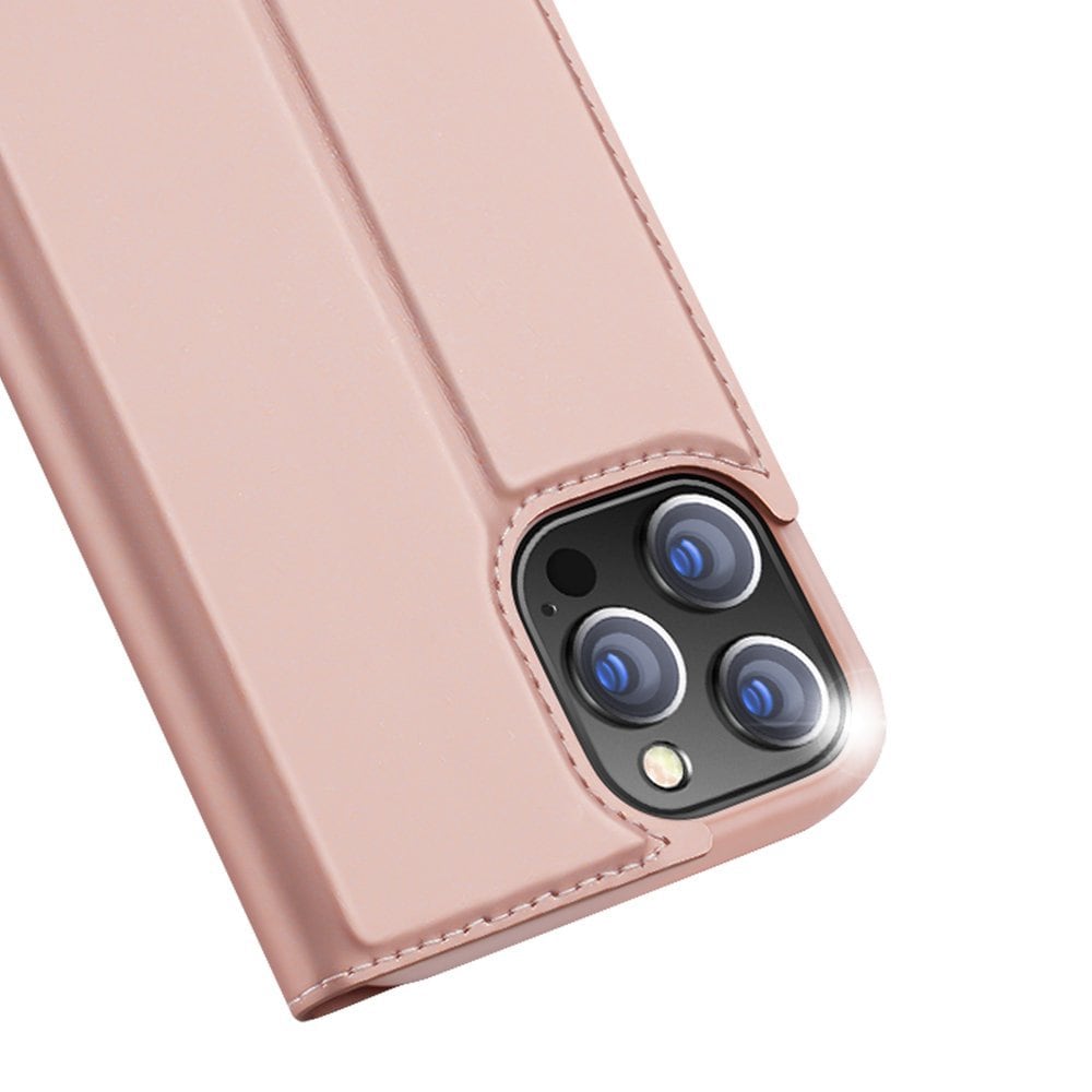 Dux Ducis Skin Pro Bookcase-etui til iPhone 13 Pro pink