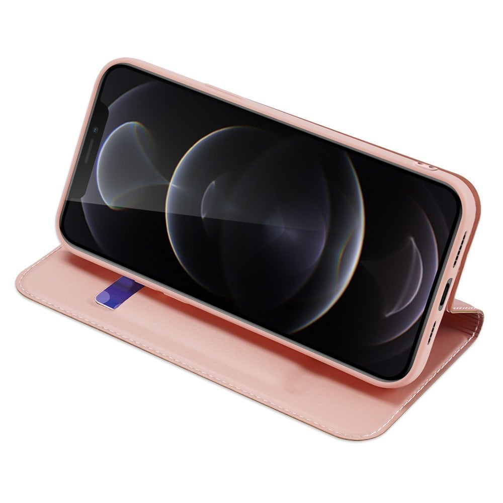 Dux Ducis Skin Pro Bookcase-etui til iPhone 13 Pro Max pink
