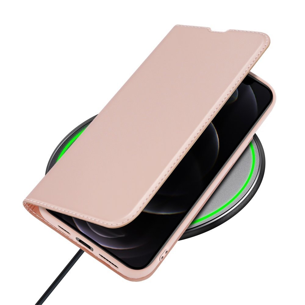 Dux Ducis Skin Pro Bookcase-etui til iPhone 13 Pro Max pink