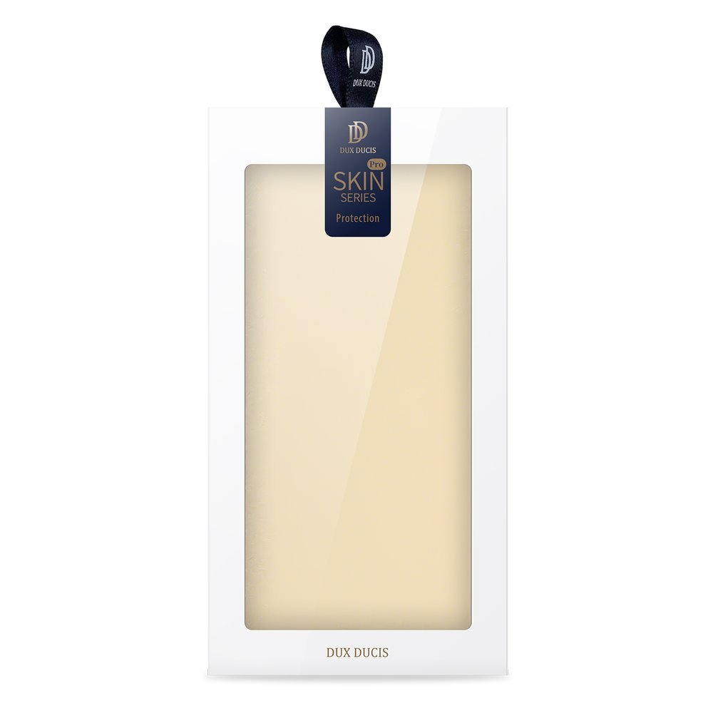 Dux Ducis Skin Pro-etui af bogreoltypen til iPhone 13 Pro Max golden