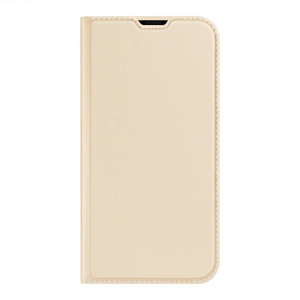 Dux Ducis Skin Pro-etui af bogreoltypen til iPhone 13 Pro Max golden