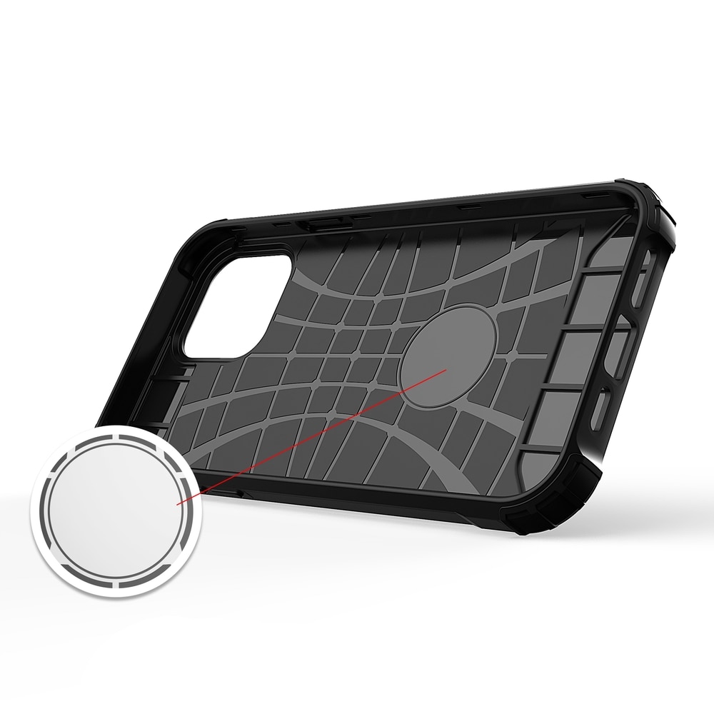 Hybrid Armor Case Robust cover til iPhone 13 mini golden