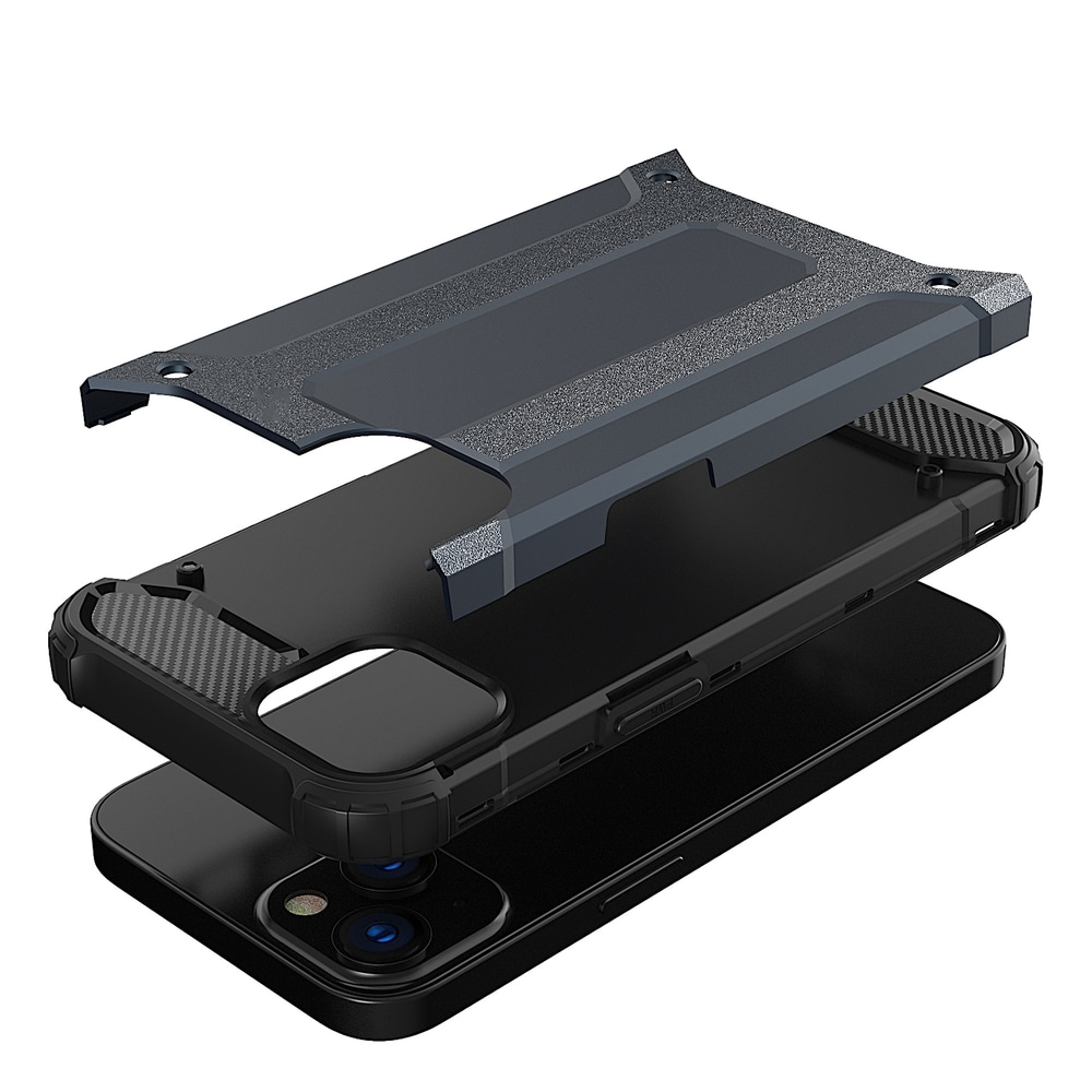 Hybrid Armor Case Robust cover til iPhone 13 mini golden