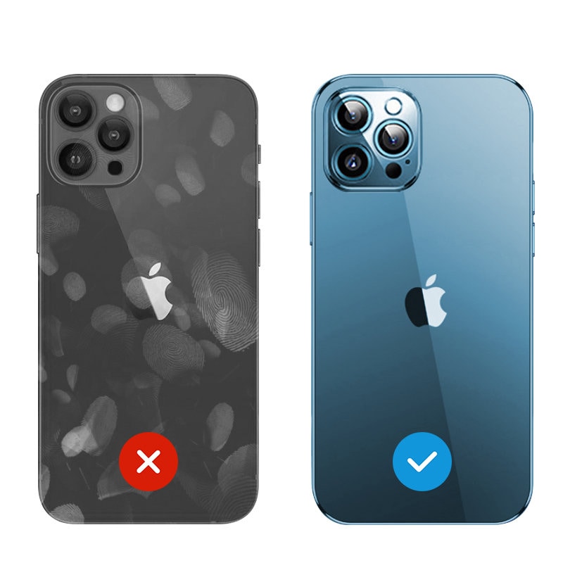 Joyroom Chery spejlcover til iPhone 13 Pro metallisk ramme sølv (JR-BP908 sølv)