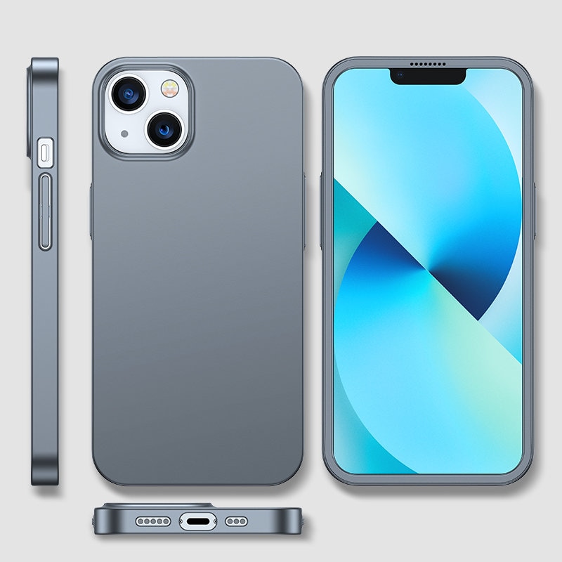 Joyroom 360 Full Case & Tempered Glass Screen Protector for iPhone 13 - Grey (JR-BP927)