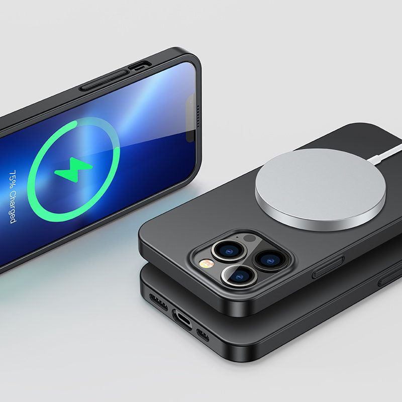 Joyroom 360 Full Case og skærmbeskytter til iPhone 13 Pro Max - Sort (JR-BP928)