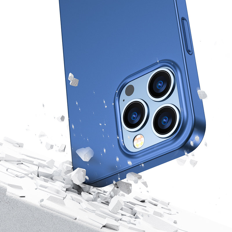 Joyroom 360 Full Case og bagcover til iPhone 13 Pro Max + hærdet glas skærmbeskytter blå (JR-BP928)