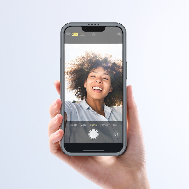 Joyroom 360 Full Case og skærmbeskytter til iPhone 13 Pro Max, grå (JR-BP928 tranish)
