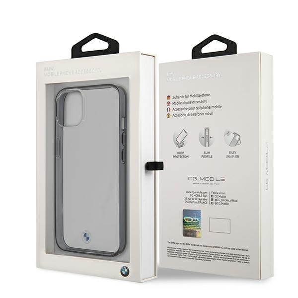 BMW Signature Collection-etui til iPhone 13 mini - gennemsigtigt