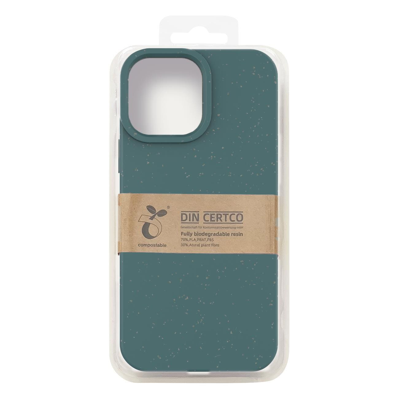 Eco Case Etui til iPhone 11 Pro Max Silikone cover Telefon cover Grøn
