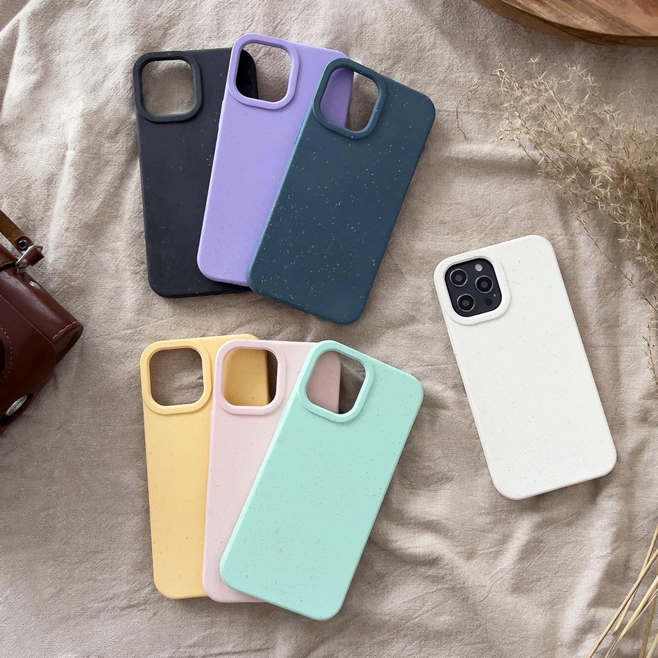 Eco Case Etui til iPhone 11 Pro Max Silikone cover Telefon cover Grøn