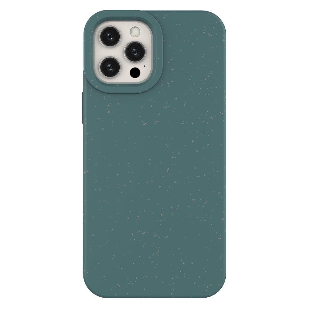 Eco Case Etui til iPhone 12 Pro Max Silikone cover Telefon cover Grøn