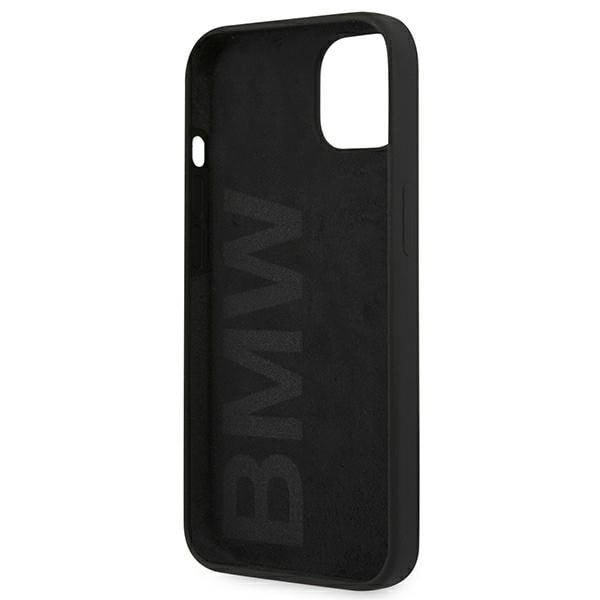 BMW Signaturetui i silikone til iPhone 13 mini - Sort